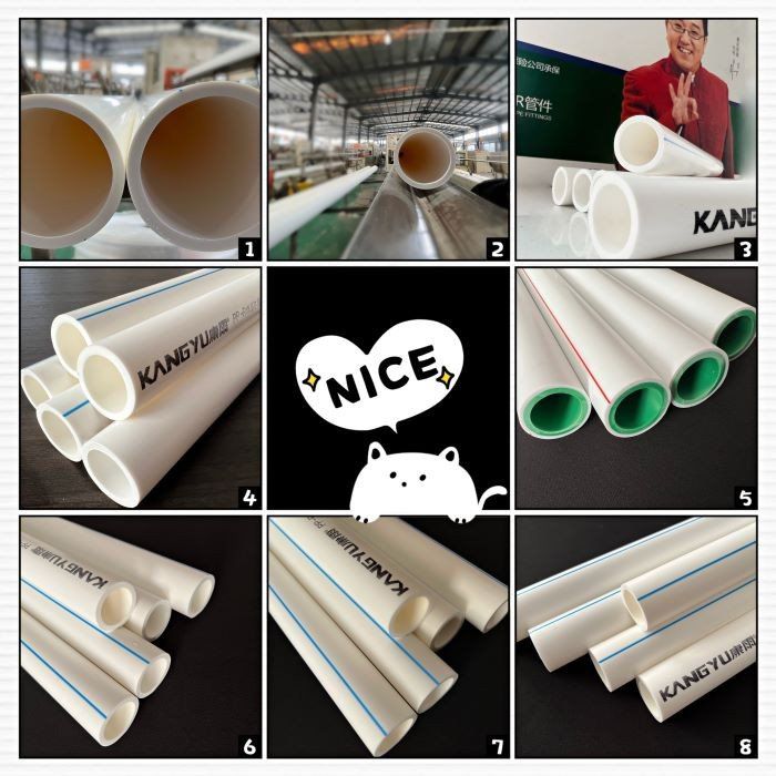 factory original heat resistant plumbing ppr pipe for hot water