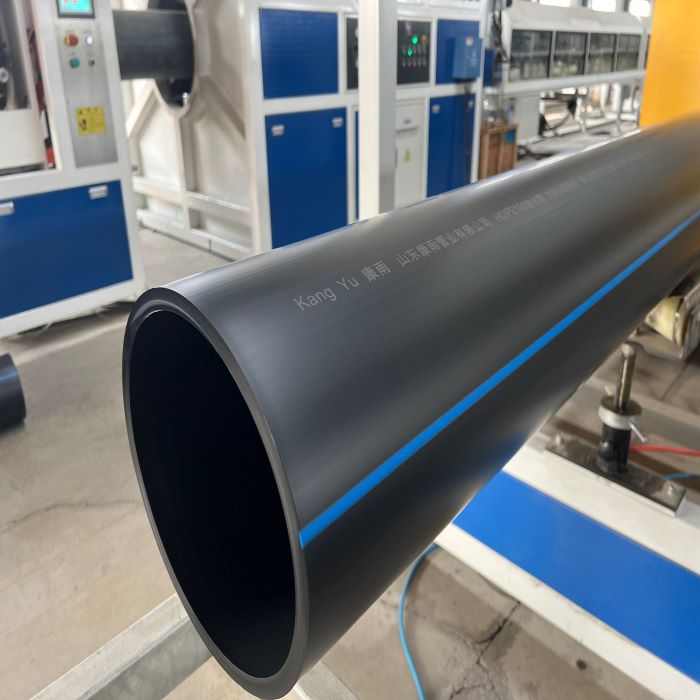 Large diameter HDPE agricultural pipe