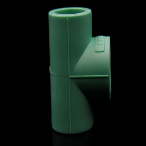 PPR Fittings tee  white green reducing tee ppr plumbing accessories pipe fittings for water supply