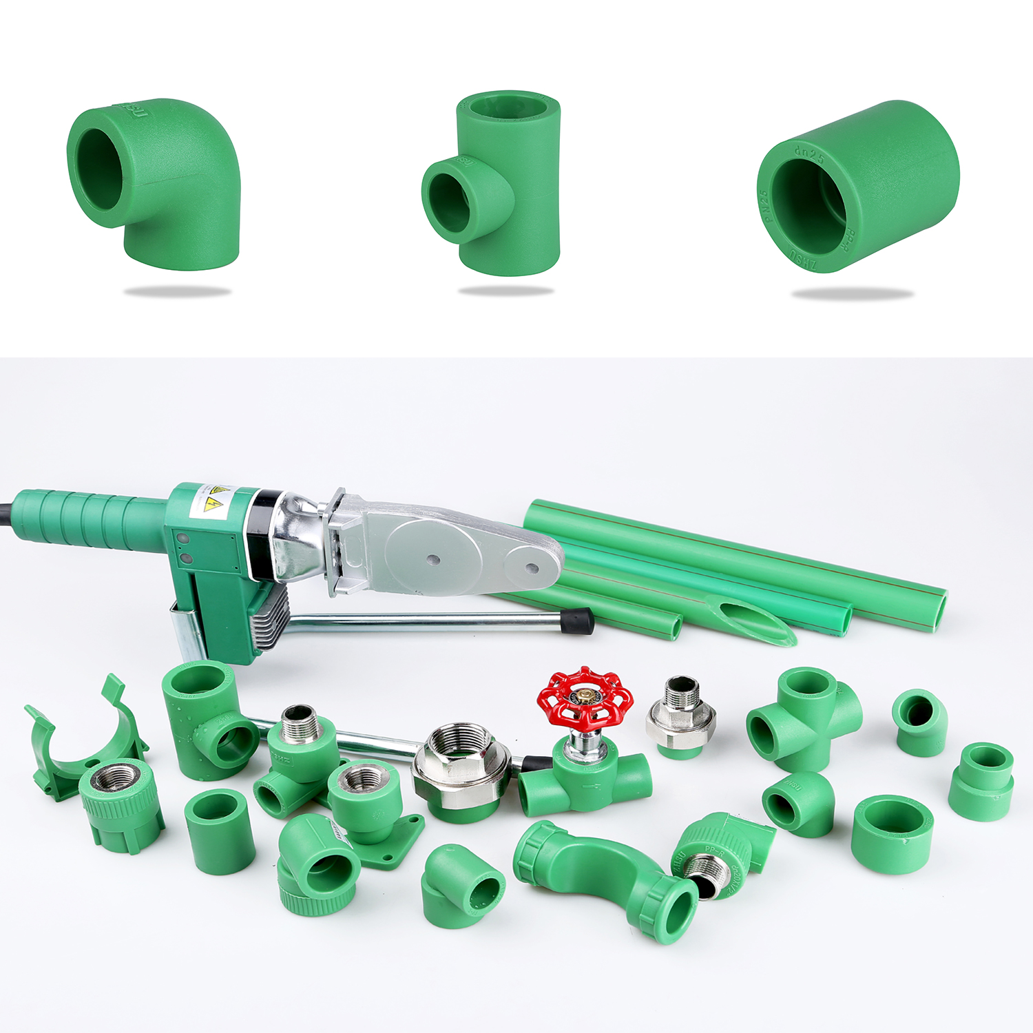 Green ppr pipe fittings(图2)